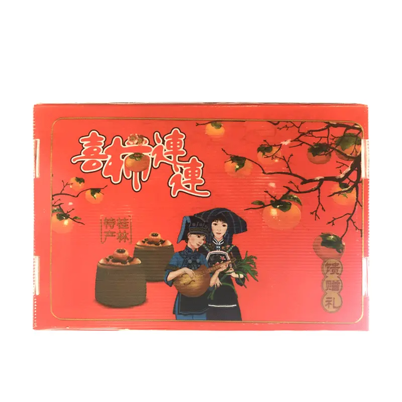 加(jia)工(gong)定製(zhi)PE水果運輸(shu)PE瓦楞箱柿餅塑料箱透氣(qi)鈣塑運輸(shu)箱中(zhong)空闆箱