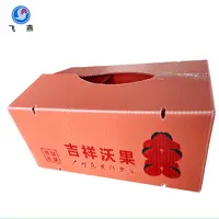 防凍水果鈣塑周轉箱 橙子(zi)透氣(qi)防潮(chao)運輸(shu)鈣塑箱 水果PE中(zhong)空闆運輸(shu)箱