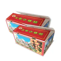 PE水果中(zhong)空闆箱 防潮(chao)砂(sha)糖桔保鮮運輸(shu)箱 水果蔬菜運輸(shu)箱鈣塑周轉箱