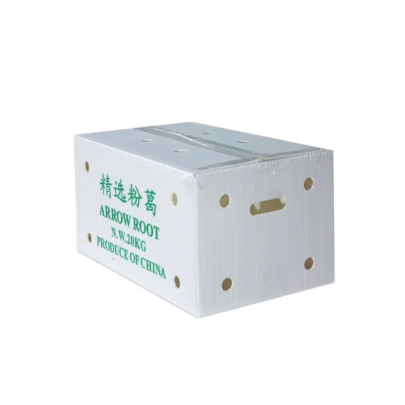 鈣塑周轉箱廠(chǎng)傢(jia) 零件刀(dāo)卡原料PE鈣塑中(zhong)轉運輸(shu)箱 周轉中(zhong)空闆食品(pin)箱