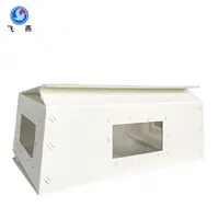 傢(jia)禽運輸(shu)鈣塑箱 養殖場(chang)活體(ti)運輸(shu)PE中(zhong)空闆中(zhong)轉箱 醫(yī)學(xué)院動(dòng)物(wù)中(zhong)轉箱