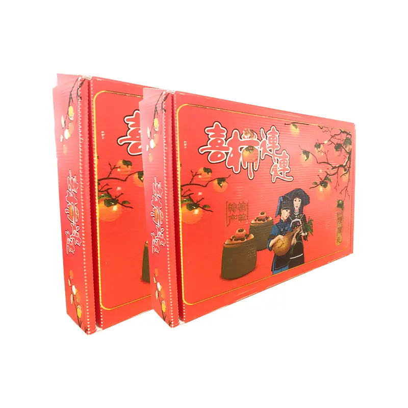 加(jia)工(gong)定製(zhi)PE水果運輸(shu)PE瓦楞箱柿餅塑料箱透氣(qi)鈣塑運輸(shu)箱中(zhong)空闆箱